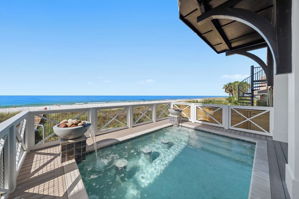 Beachfront Home with Private Pool