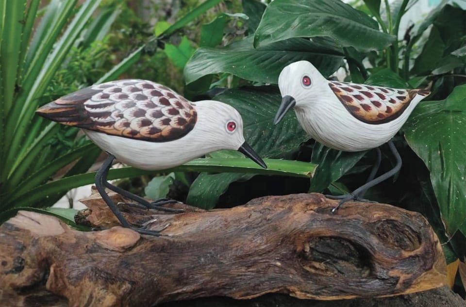 Sandpiper sculpture