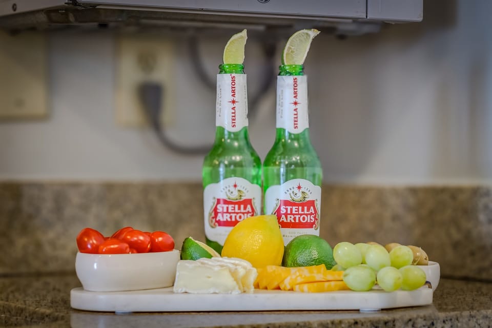 Prepare meals with ease in the convenient kitchenette, complete with all necessary appliances.