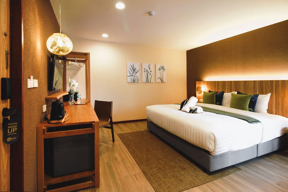 In-room safe, desk, blackout drapes, WiFi (free)