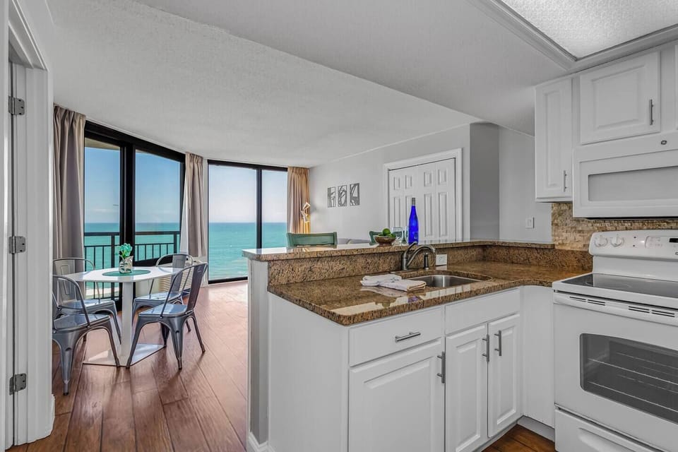 Dine, chill and relax while enjoying the view of the ocean