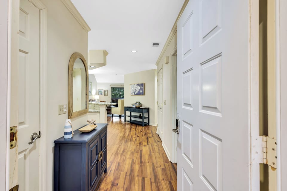 Nestled in the heart of Shipyard Plantation Resort, Hilton Head Island, next to the golf course.