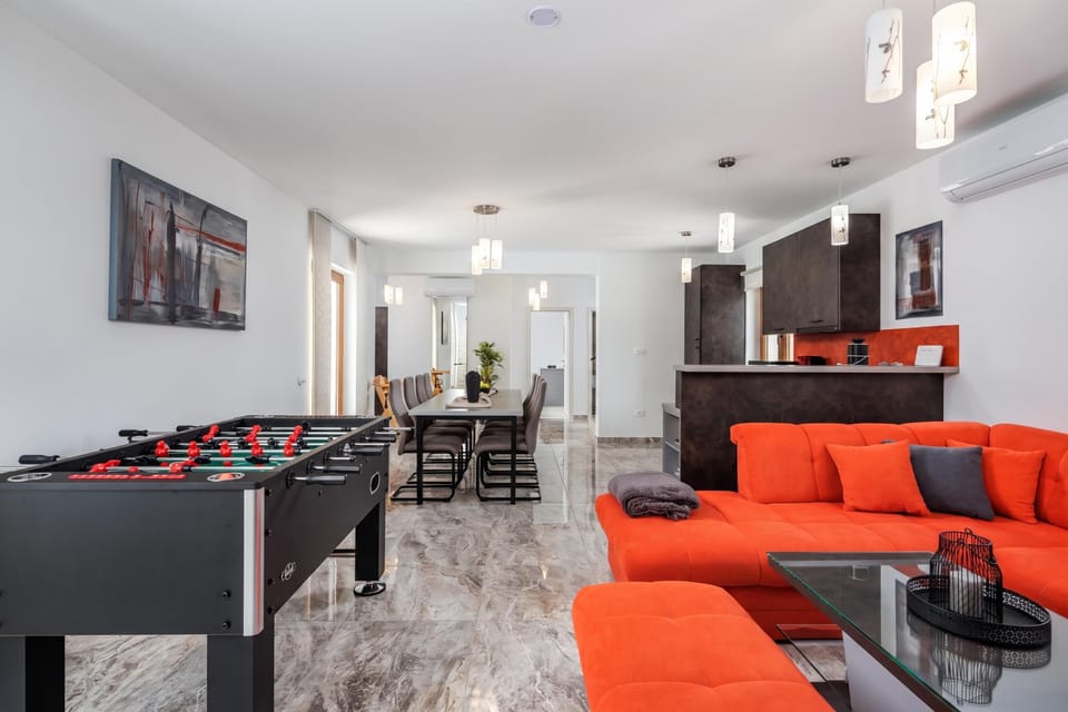 Living and dining room