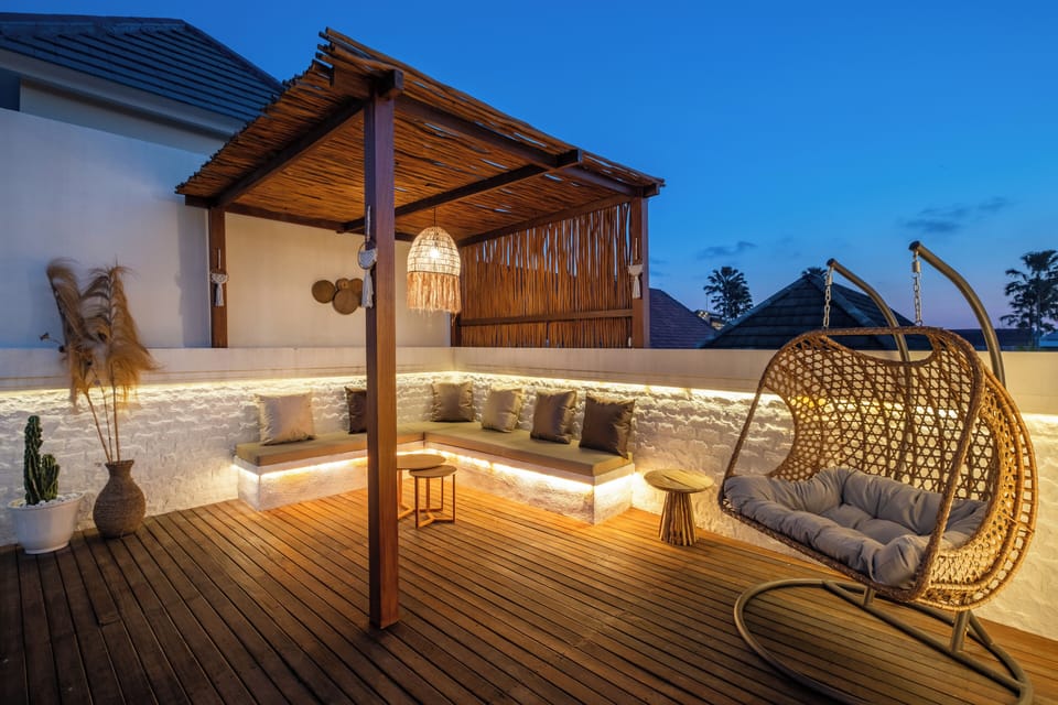 Villa, 2 Bedrooms, Pool View | Terrace/patio