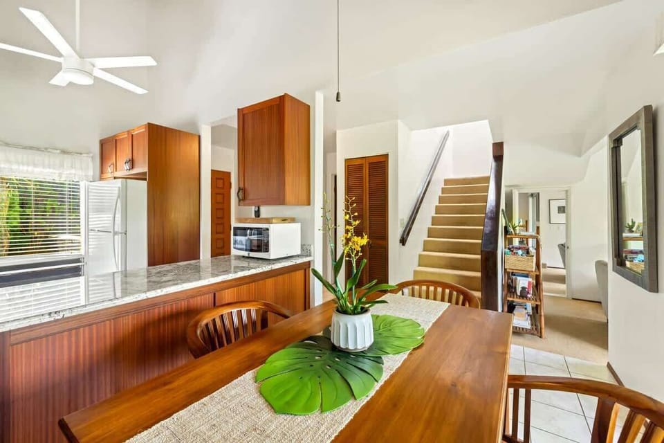 23 Living Room and Stairwell to Master Bedroom