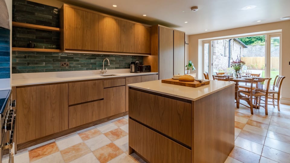 Upper Lodge's kitchen is the heart of the home