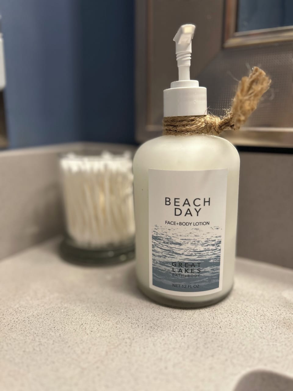Boutique ( Local) lotion in Upper Bathroom