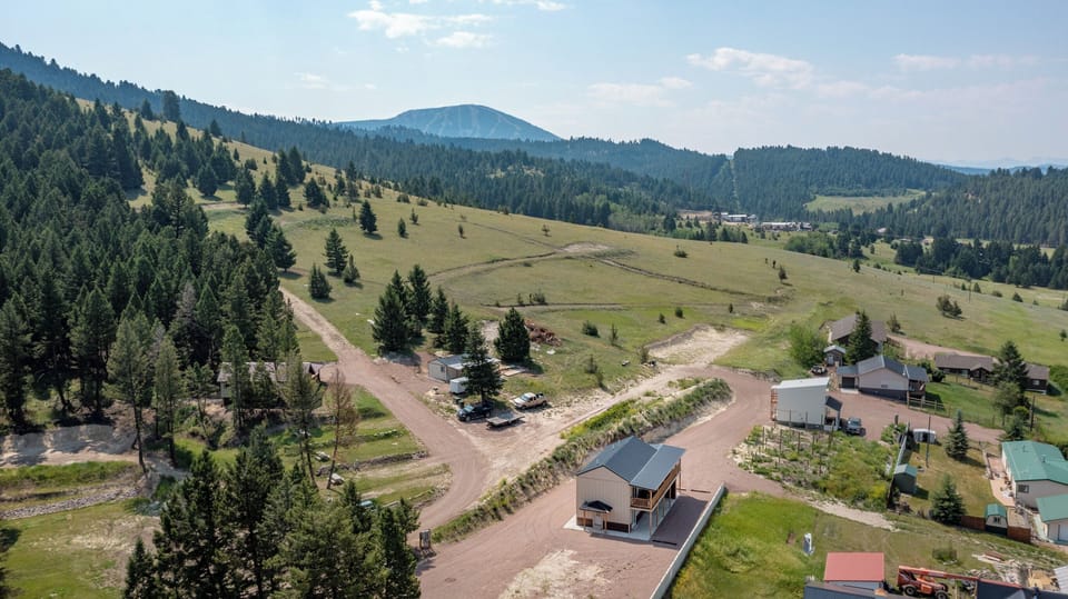 Access to the forest within walking distance to the property. 