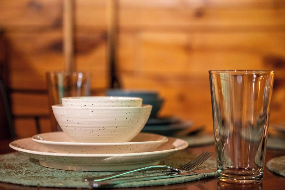 Mountain Dream's inviting dining area