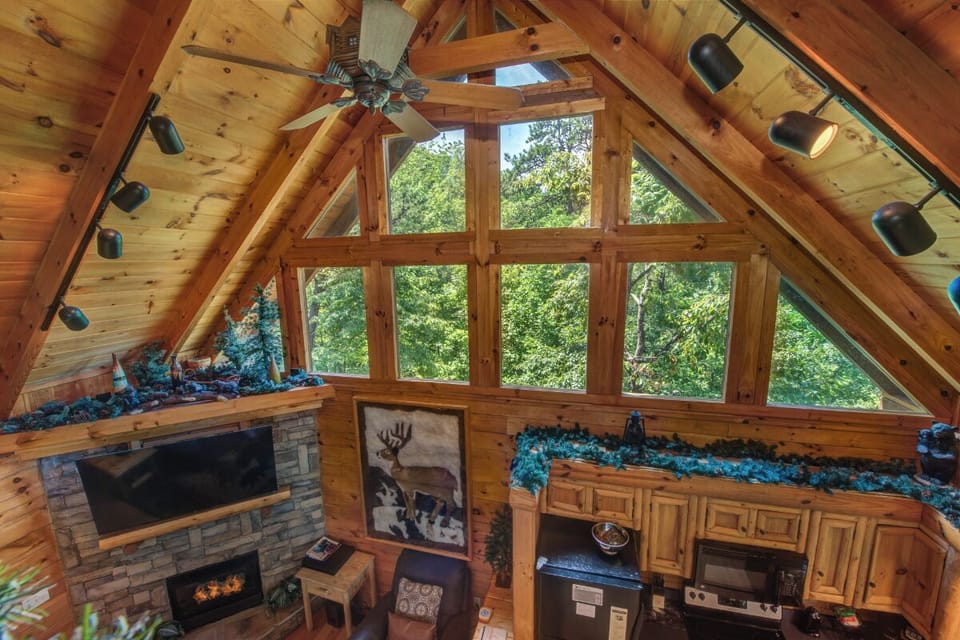 Night Moves' cozy living area