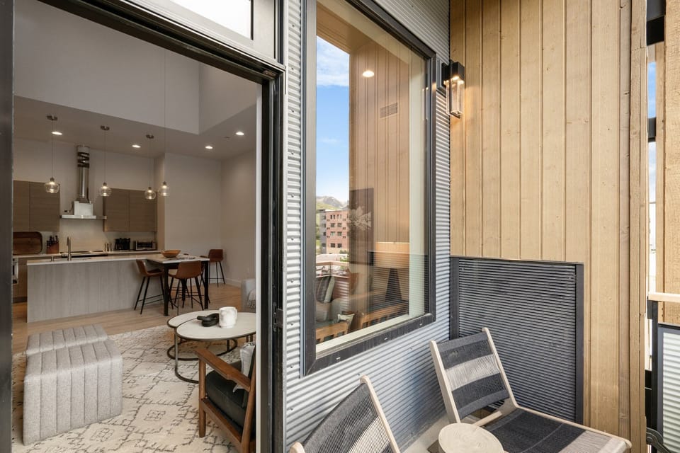 Living area patio