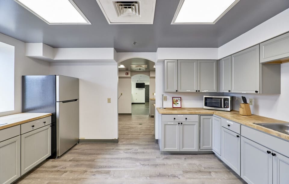 Fully stocked Community Kitchen