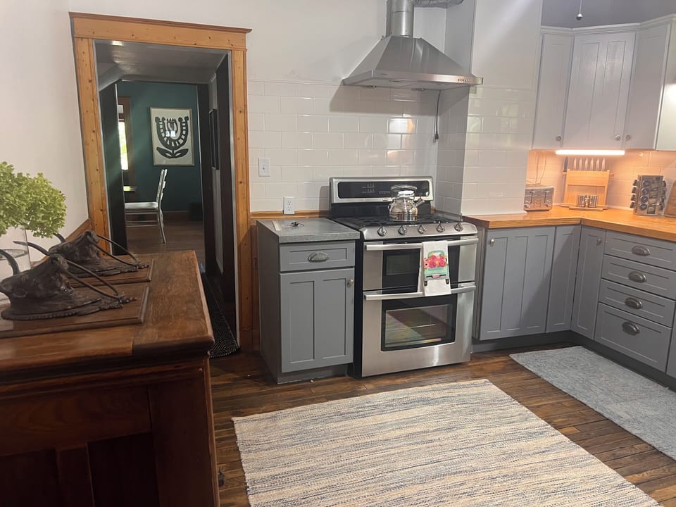 large kitchen with all the amenities you will need.