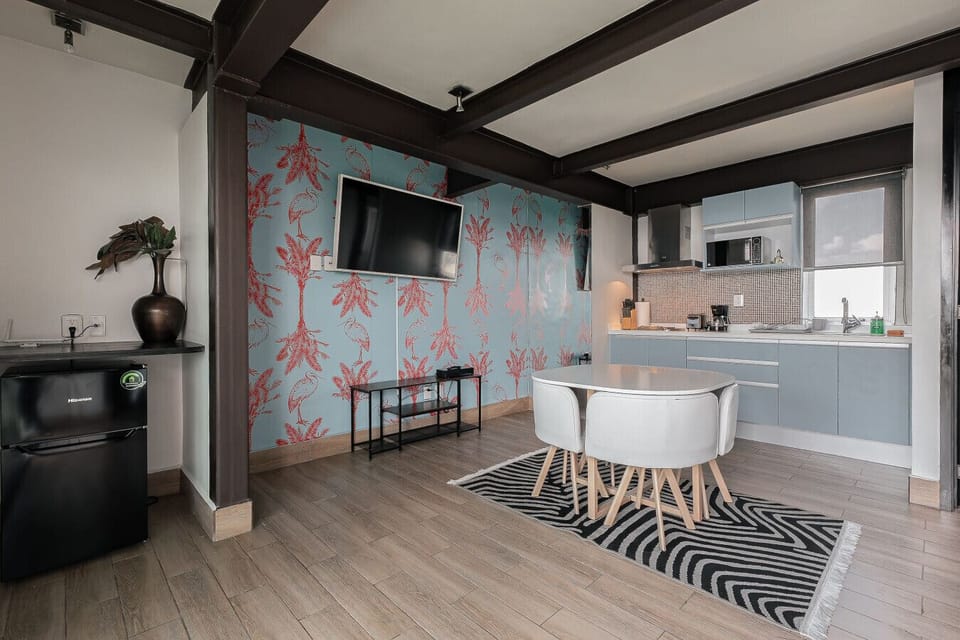Full view of the room