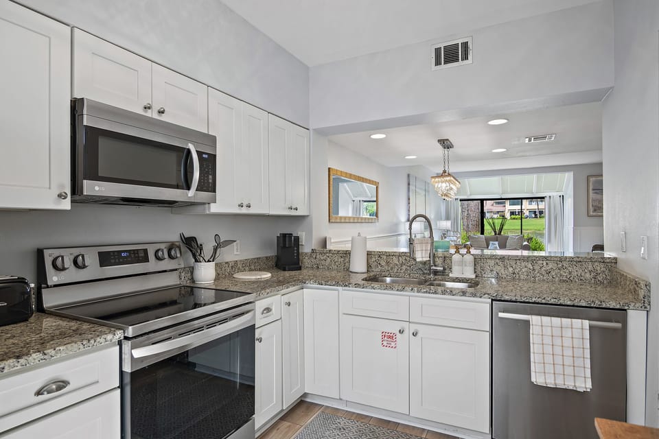 Culinary kitchen complete with everything you need for a gourmet meal!