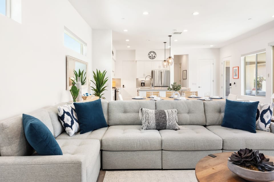 Comfortable living room for relaxing together.