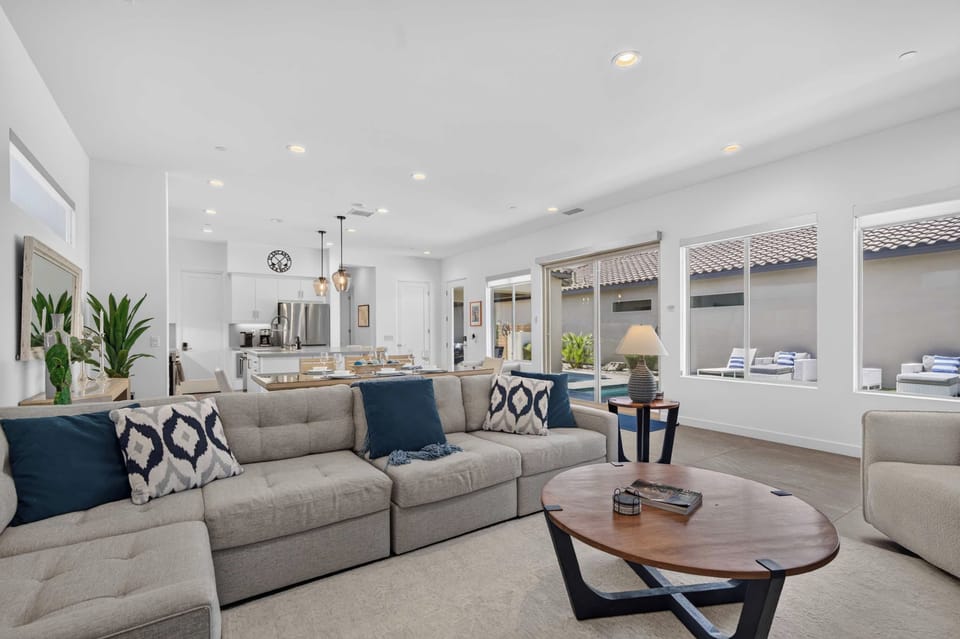 Kick Back on the Spacious Sectional & Feel at Home
