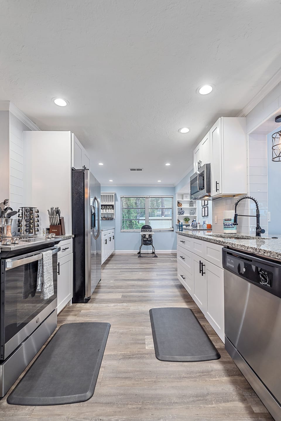 Large open format kitchen