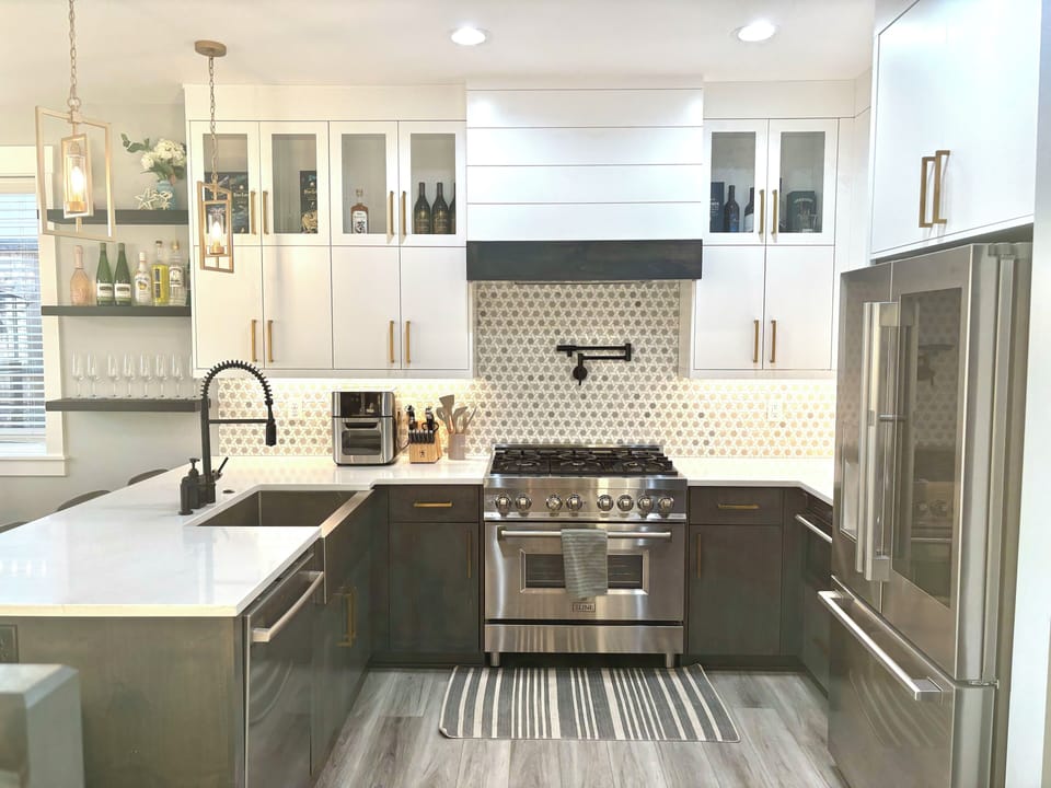 Kitchen is downstairs! 