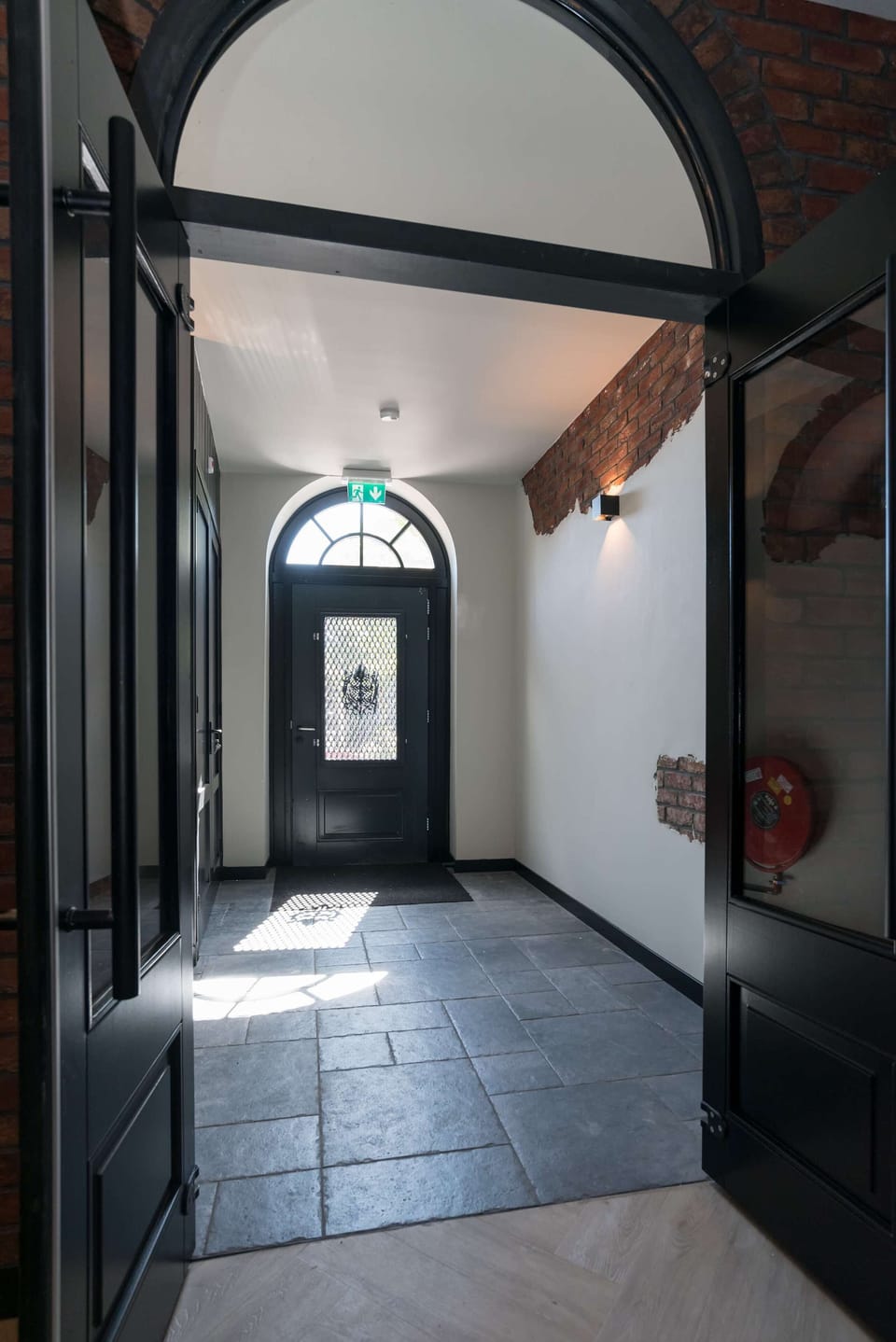 Entrance to the building from the inside