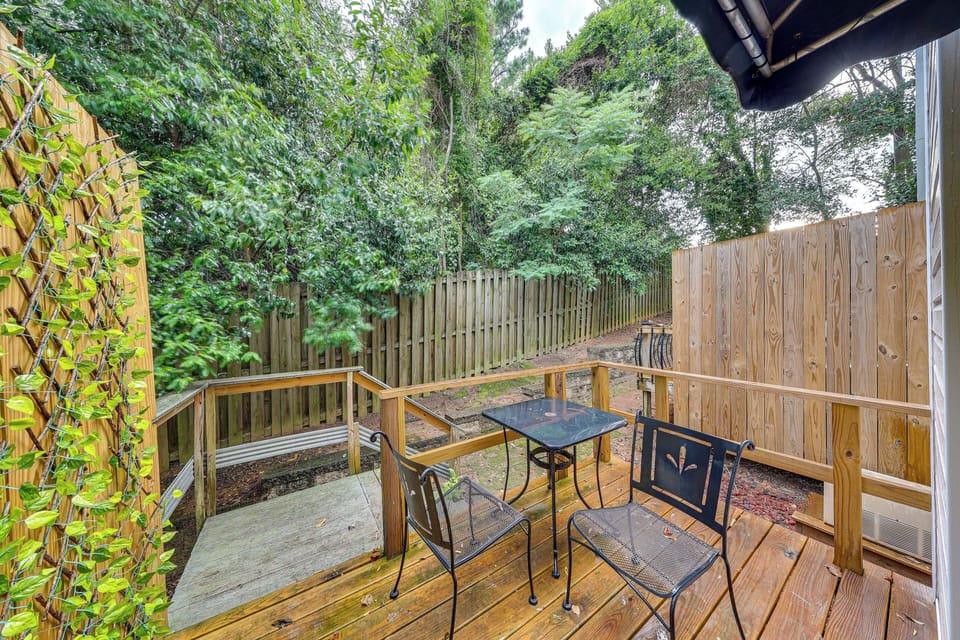 Private Deck | 2-Story Townhome