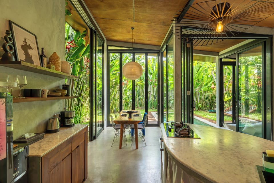Villa, 2 Bedrooms, Garden View | Living area | 43-inch Smart TV with cable channels
