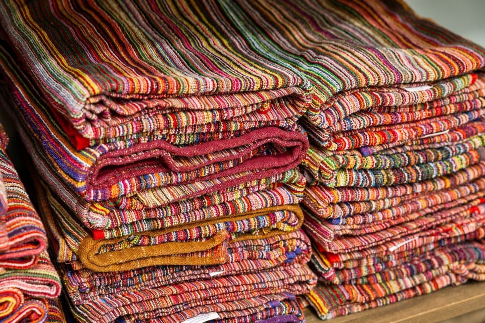 Lots of beach towels!