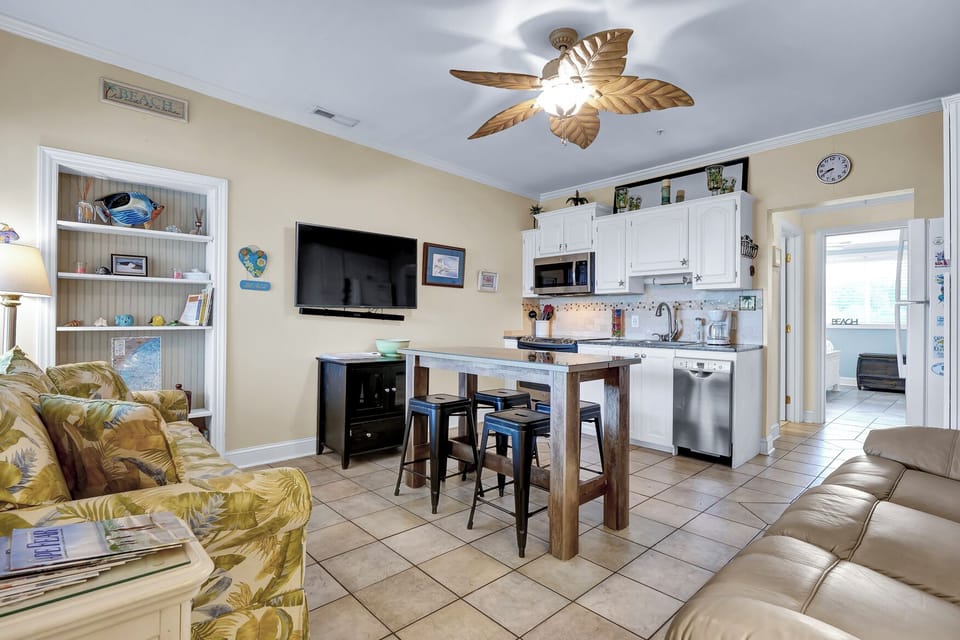 Living Room and Kitchen