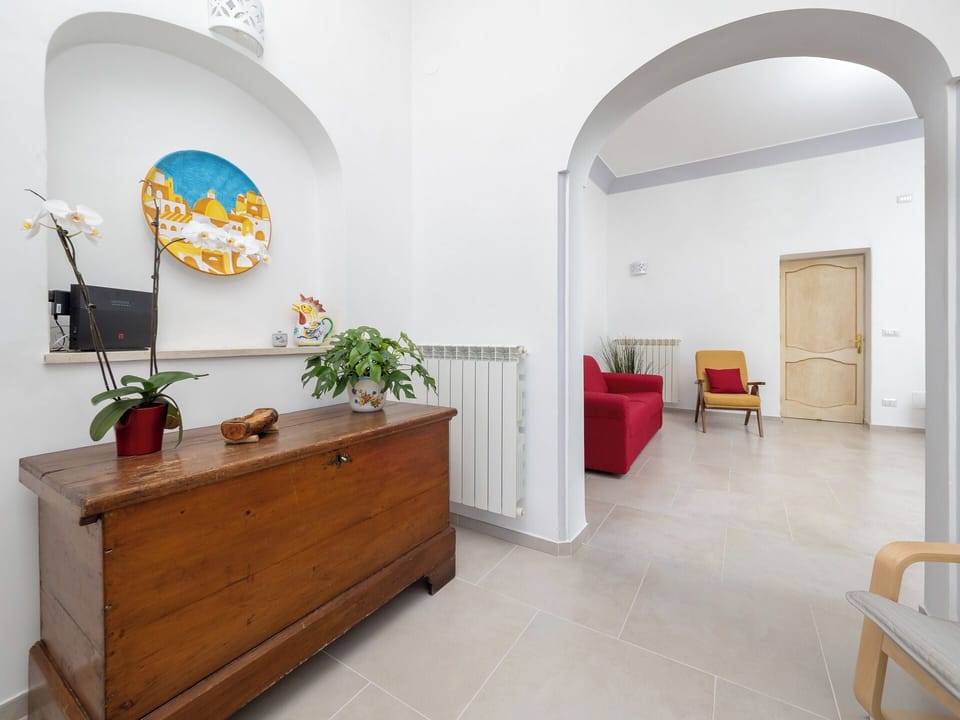 Panoramic House, Sea View | Living area | 42-inch flat-screen TV with digital channels