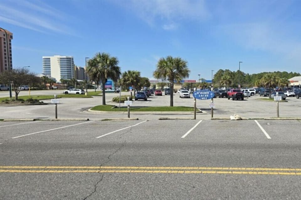 Beach access parking