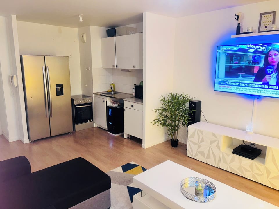 salon et cuisine