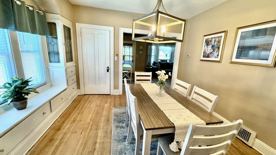 Enjoy a meal or have a surface to play games or entertain.