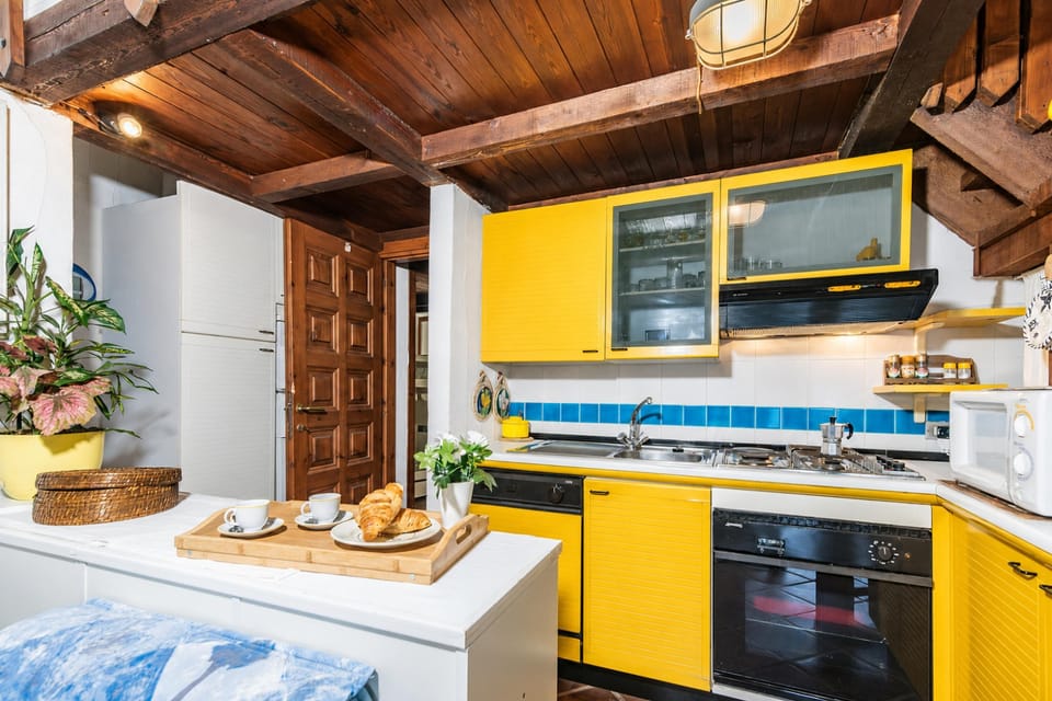Kitchen and dining area