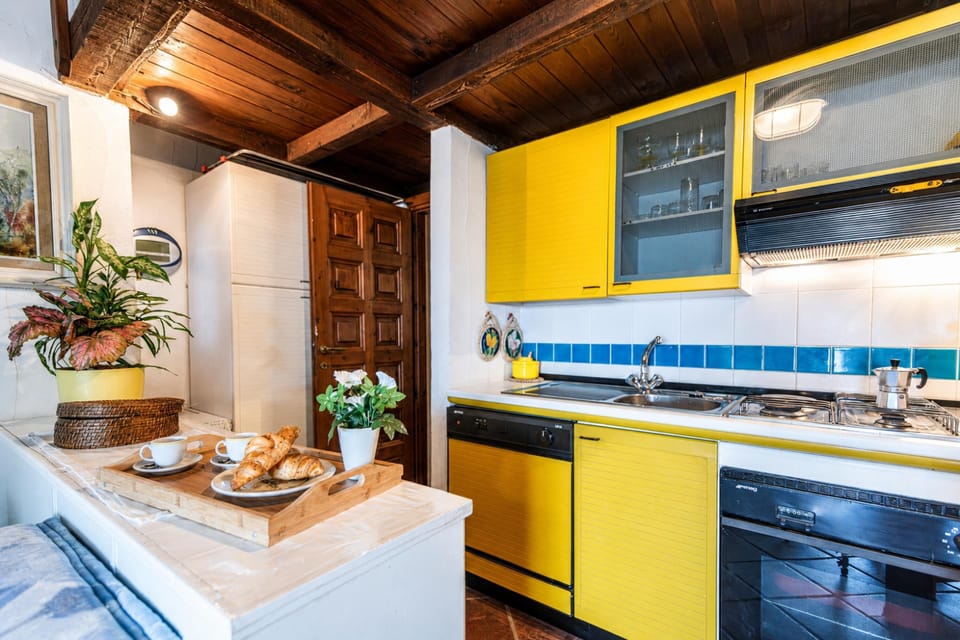 Kitchen and dining area