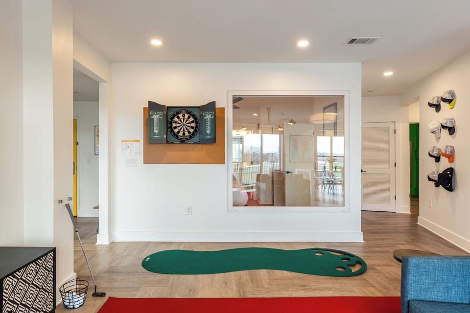 Bringing my A-game to the putting green!