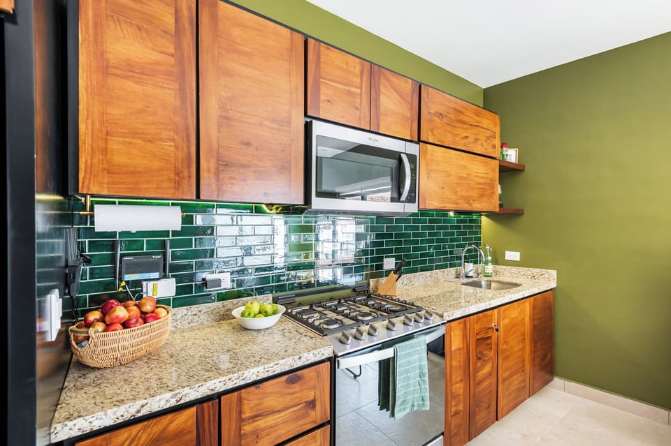 Kitchen
Fully equipped with a large fridge and a gas stove, perfect for preparing meals with ease.
