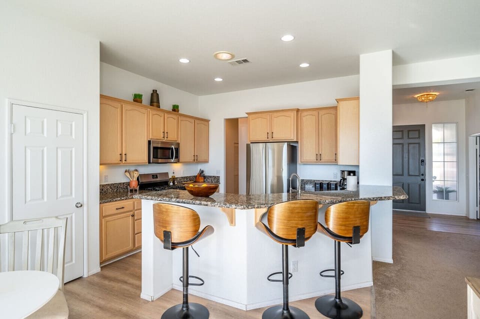 Open kitchen concept