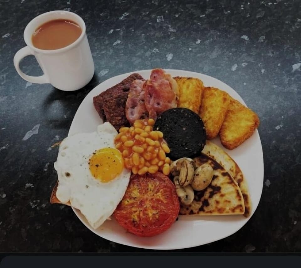 Daily cooked-to-order breakfast for a fee