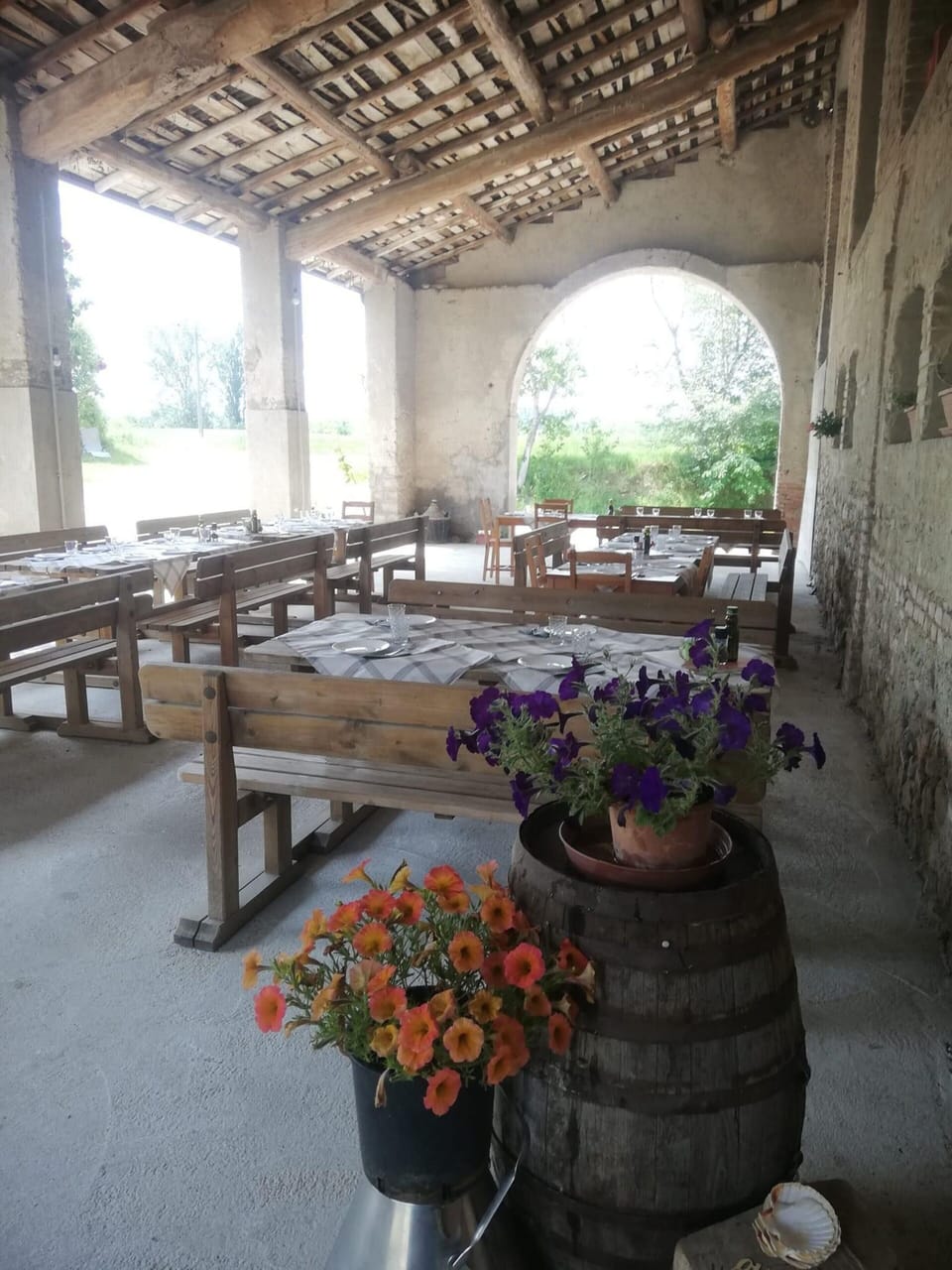 Outdoor dining