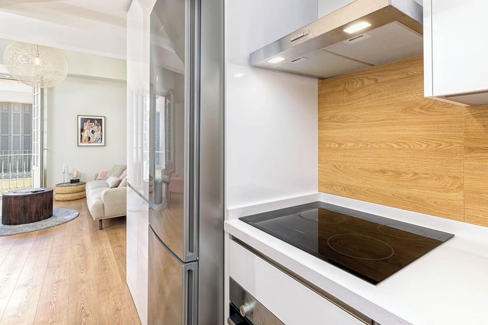 Superior Apartment, 2 Bedrooms, City View | Private kitchen | Coffee/tea maker, electric kettle, toaster, highchair