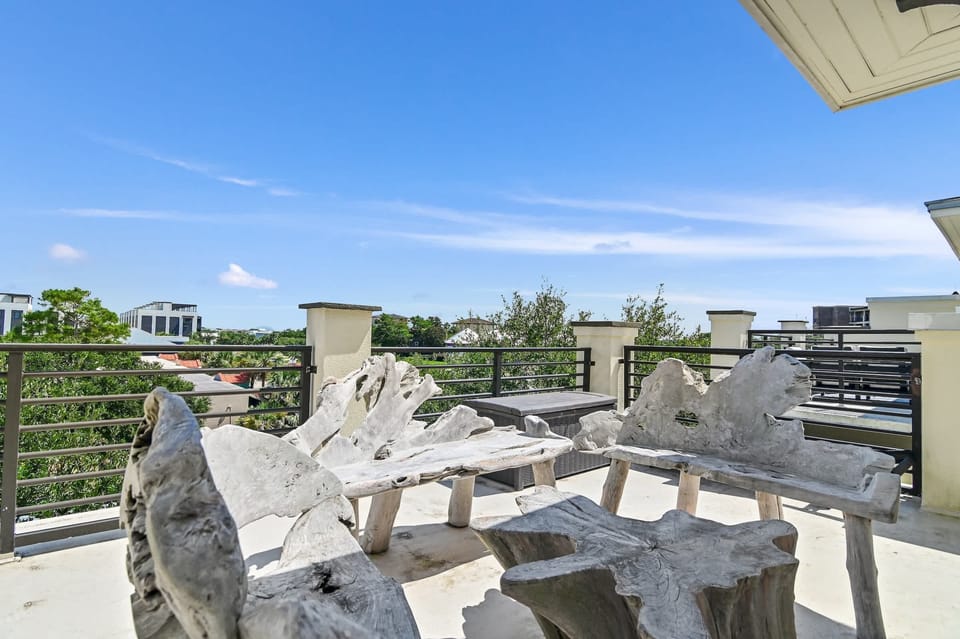 Enjoy sunset views and ocean breezes from the rooftop patio.