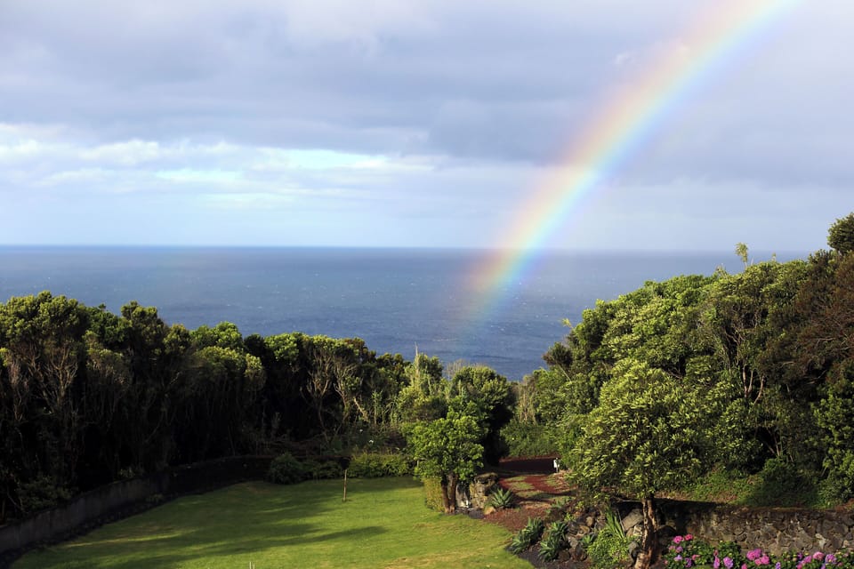 Garden and Sea View.