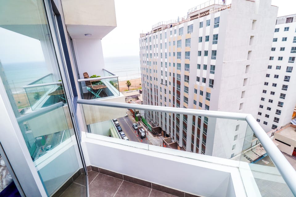 Private outdoor balcony