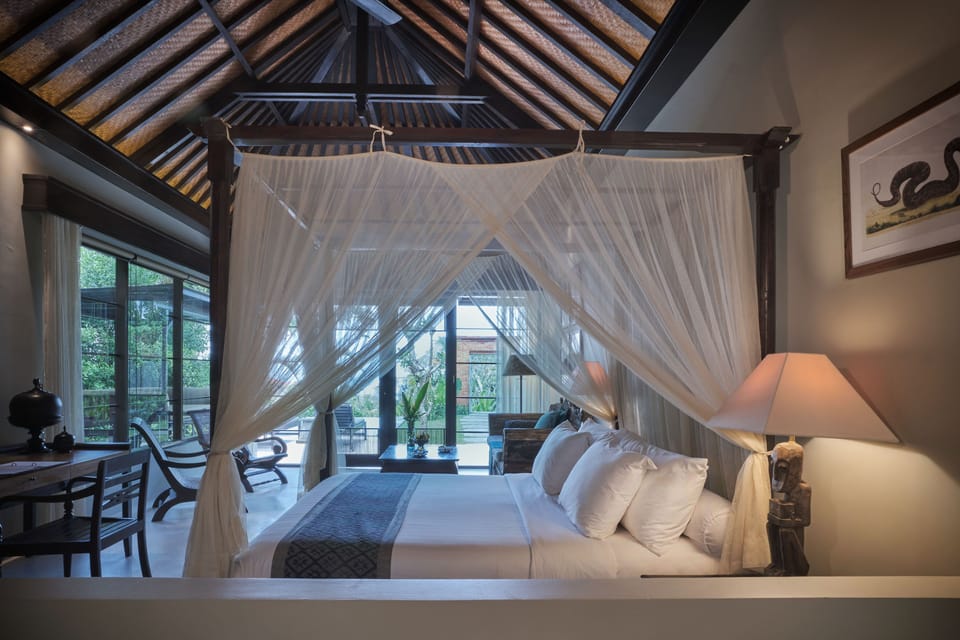 Villa, Private Pool | Minibar, in-room safe, individually decorated, desk