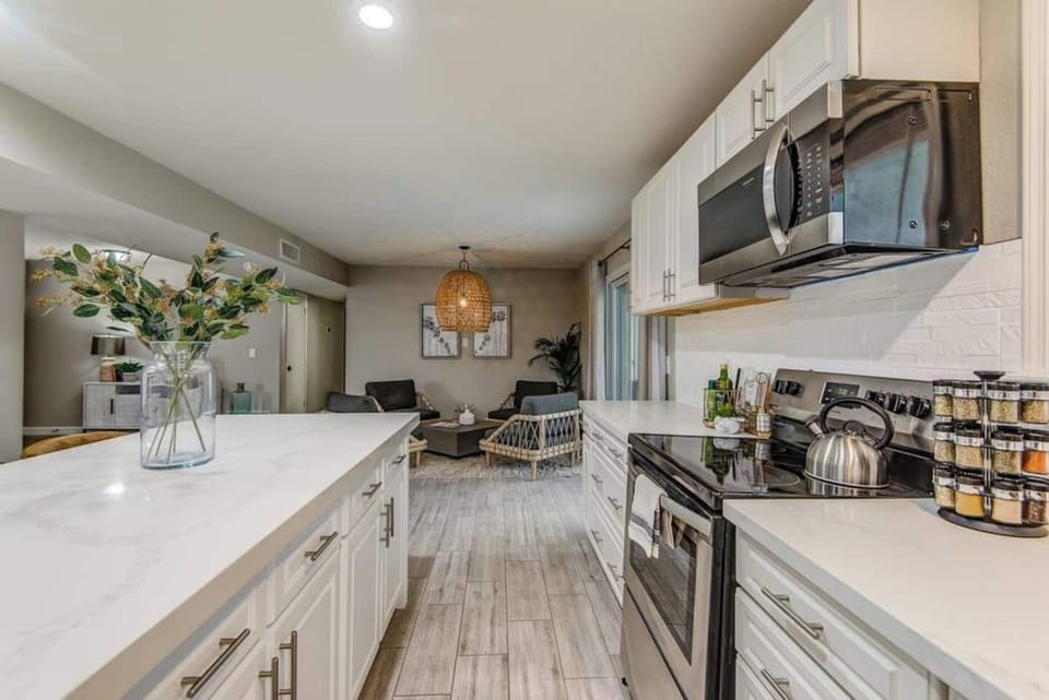 Our kitchen comes fully stocked to prepare anything you want.