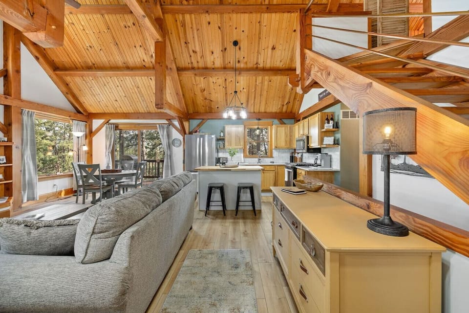 Every detail is thoughtfully designed to create the perfect vibe in the cabin.