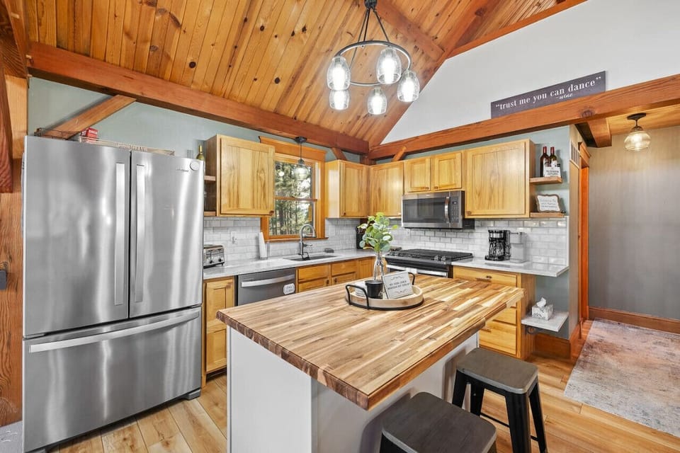 Whip up your favorite meals in a fully stocked kitchen designed for all your culinary needs.