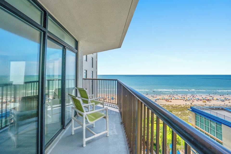 Have your morning coffee while enjoying the ocean view.