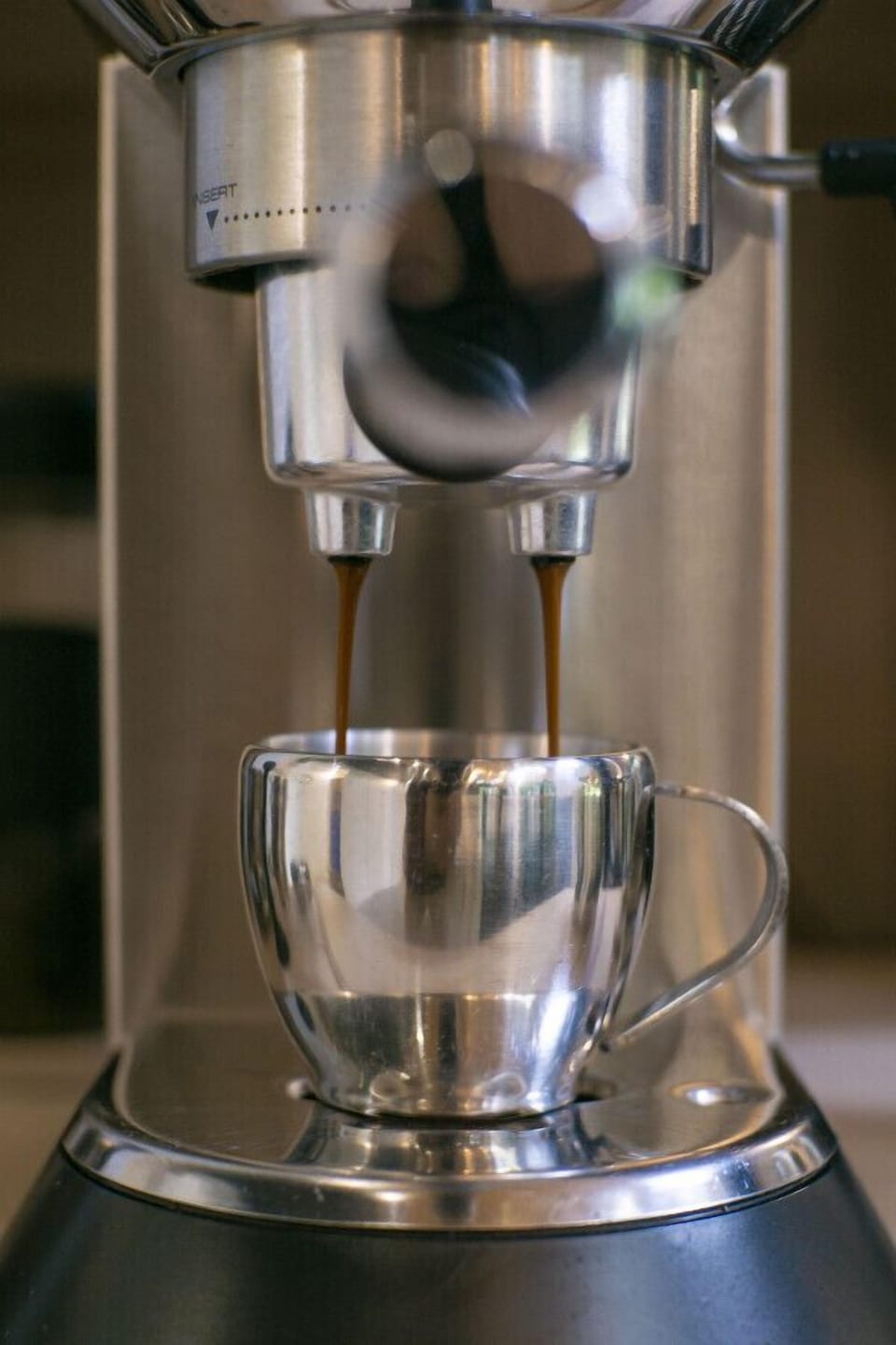 Machine espresso disponible sur place