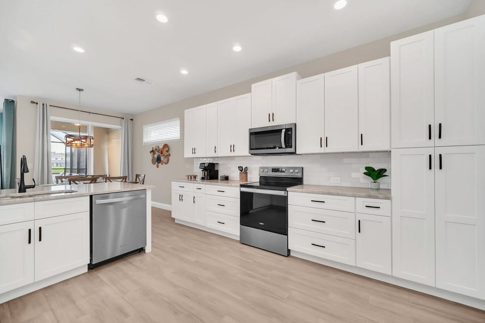 Open Concept Kitchen 